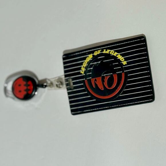 🐲 ID Badge Holder How to Train Your Dragon Legion of Legends Isle of Berk Black - Picture 1 of 3